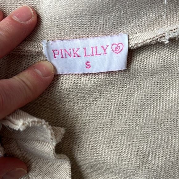Pink Lily TREAT ME BETTER BEIGE SHACKET - Picture 9 of 12
